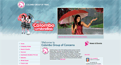 Desktop Screenshot of colombogroup.in